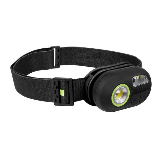 Sealey Rechargeable Headlight with Auto-Sensor 3W COB & 1W SMD LED HT300R