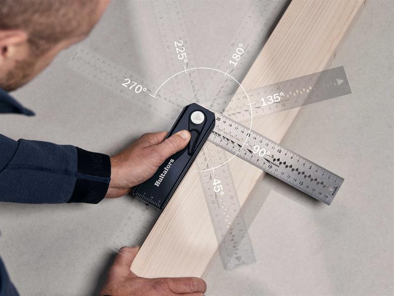 Hultafors Quattro bevel square And Angle Finder Blade Width 45mm HUL256023