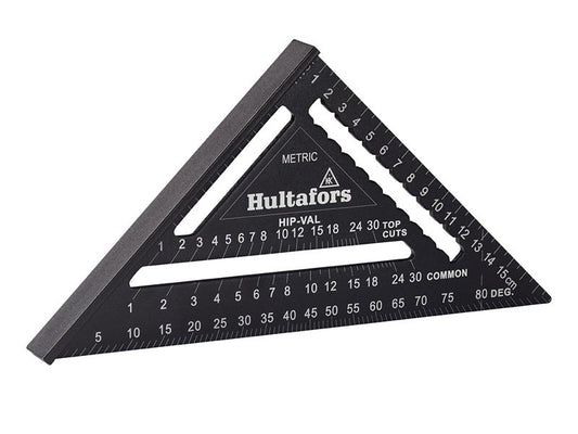 Hultafors Large Metric Rafter Square 30cm Aluminium Body HUL257040
