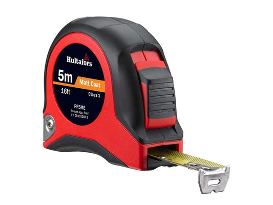 Hultafors Short Steel Tape 5m 16ft Width 19mm PR5ME HUL350223