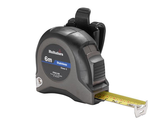 Hultafors Short Stainless Steel Tape PRSS 6m (Width 25mm) (Metric only) HUL350503