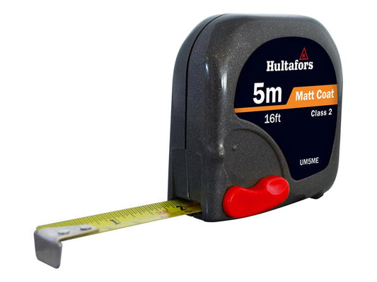 Hultafors Uni-Matic II Pocket Tape 5m 16ft Width 16mm UM5ME HUL369113