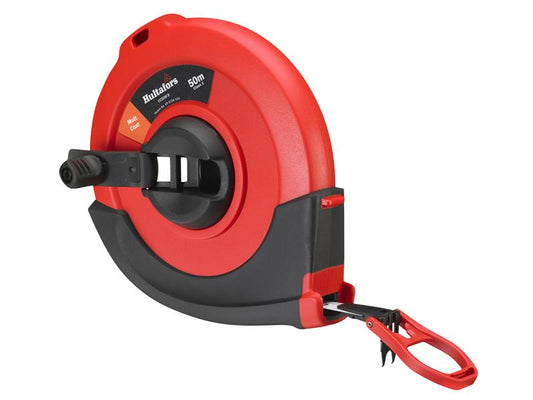 Hultafors Steel Long Tape 50m Width 13mm 3 to 1 Gear Ratio CX50M HUL390503