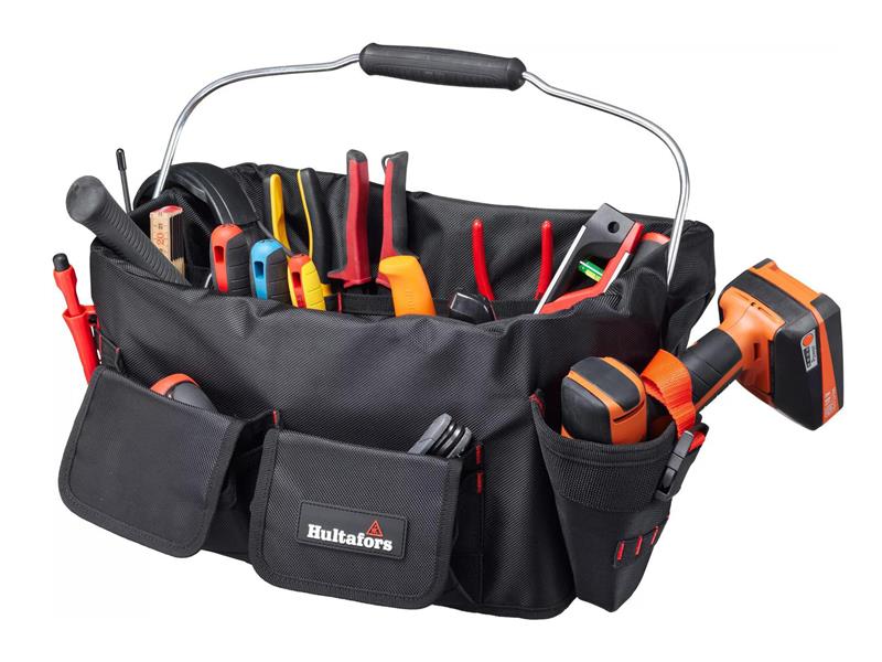 Hultafors Tool Bag Bucket Organiser Holds Cordles Drill & Tools HUL590102