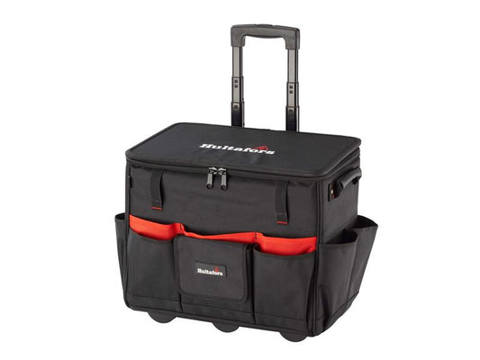 Hultafors Trolley Tool Bag Riveted Side Handles Heavy Duty Wheels HUL590170