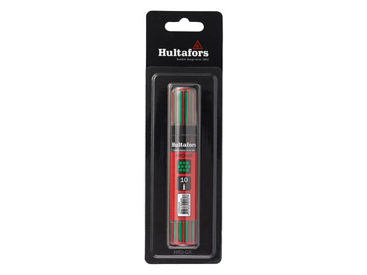 Hultafors Dry Marker Refill Green Blister Pack Of 10 HUL650280