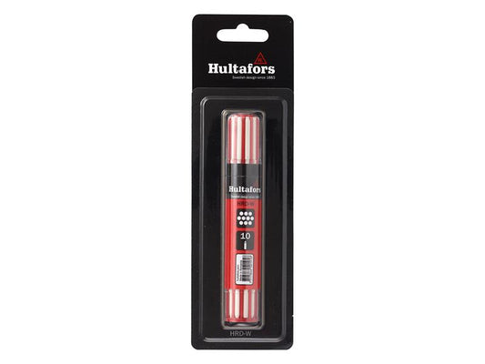 Hultafors Dry Marker Refill White Blister Pack Of 10 HUL650290
