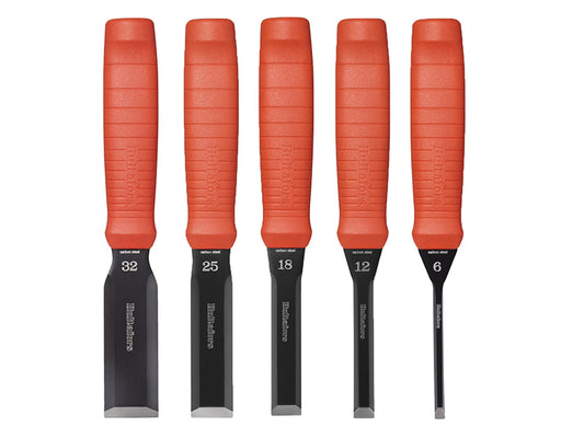 Hultafors Scandinavian Butt Chisel Set, 5 Piece HULEDC5