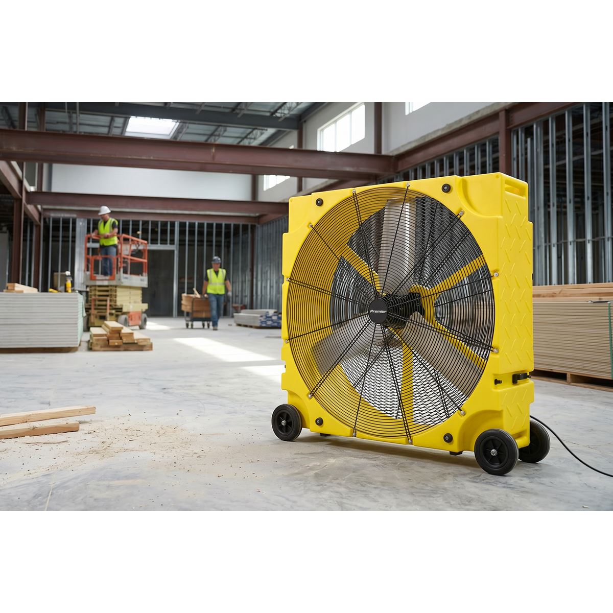 Sealey Premier 36" Industrial High Velocity Rotomould Drum Fan 3-Speed 110V HVD36110VPM