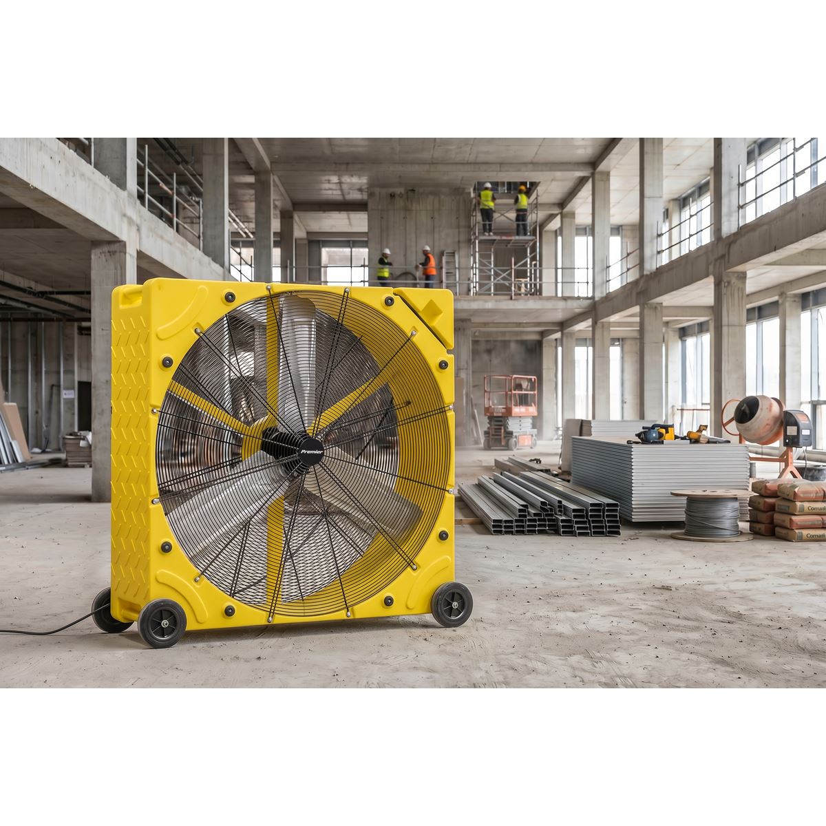 Sealey Premier 42" Industrial High Velocity Rotomould Drum Fan 3-Speed 110V HVD42110VPM