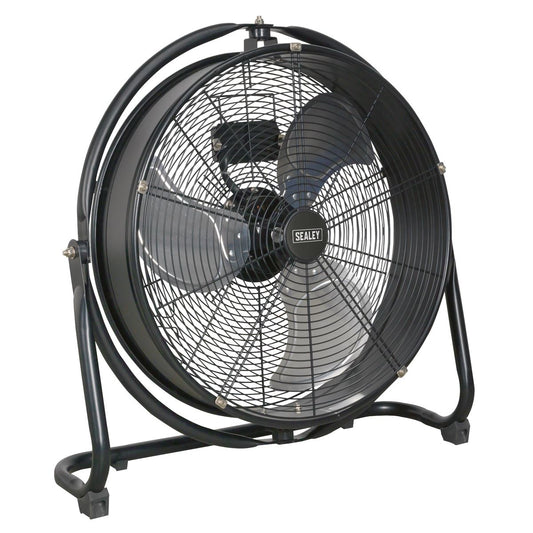 Sealey Industrial Drum Fan 20" High Velocity Orbital 230V Flow 4361cfm HVF20S