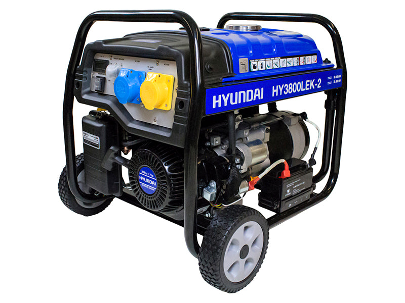 Hyundai HYU3800LEK 3.2kW / 4.0kVA Generator Key Start