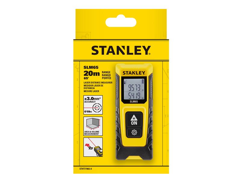 STANLEY Laser Distance Measure 20m INT077065 Intelli Tools SLM65