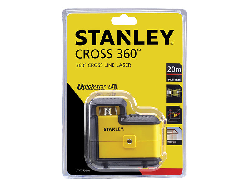 STANLEY® Intelli Tools 360° Cross Line Laser (Red Beam) INT177504