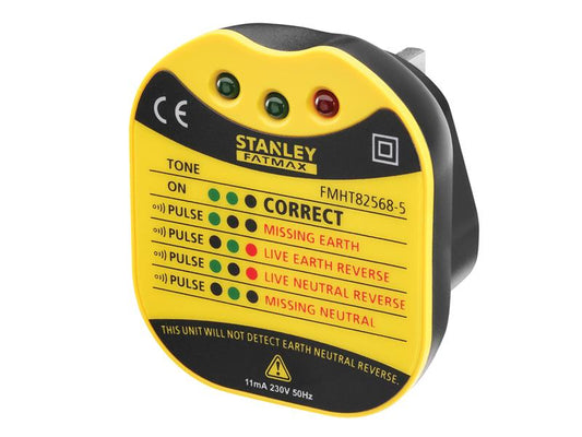 STANLEY® Intelli Tools FatMax® UK Wall Plug Tester INT582568