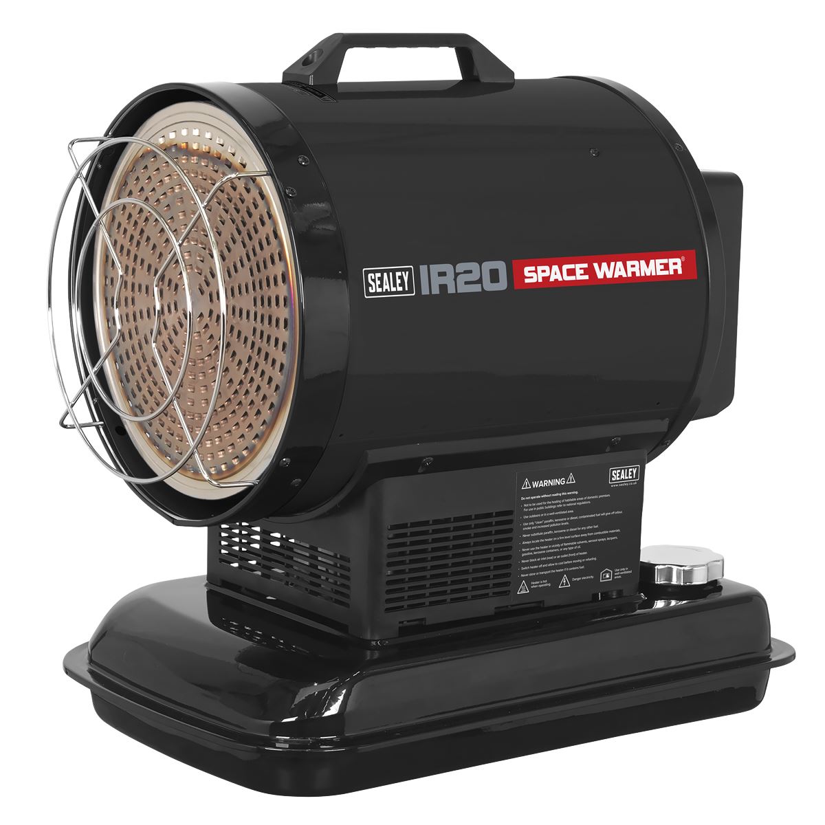 Sealey Infrared Space Warmer&reg; Paraffin/Kerosene/Diesel Heater 70,000Btu/hr IR20