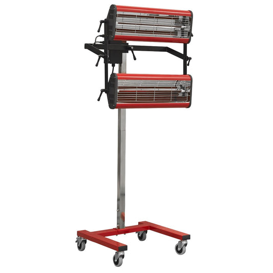 Sealey Panel Dryer 2100W Infrared Short Wave Operating Temp °C60-70°C IR2000S