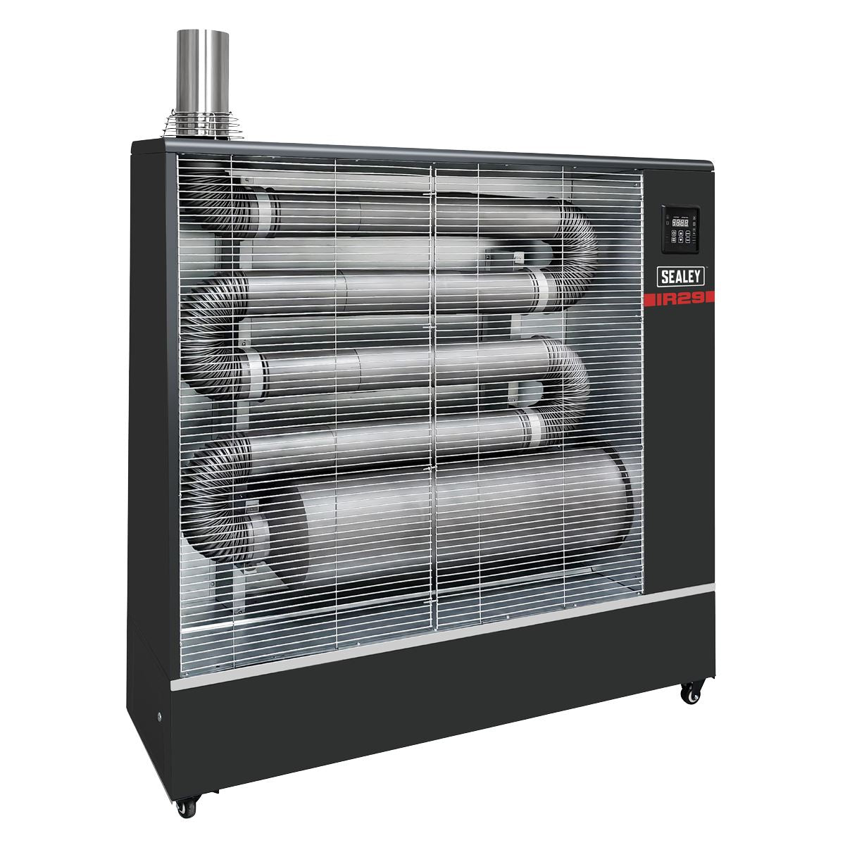Sealey Industrial Infrared Diesel Heater 29kW 230V 99,000btu/hr Tank 70L IR29