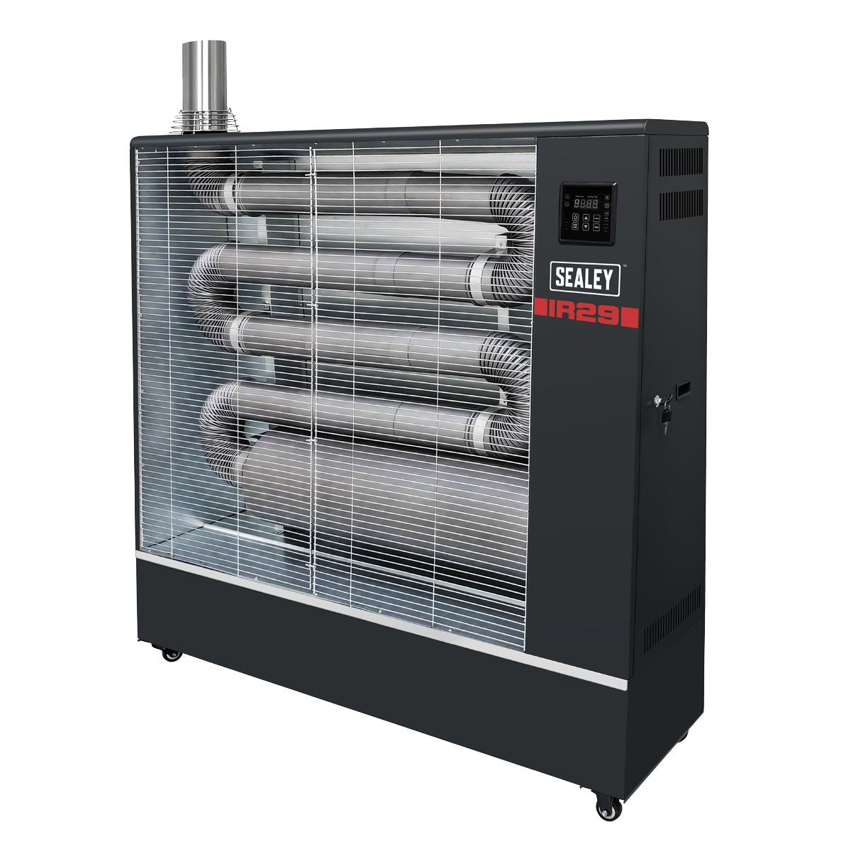 Sealey Industrial Infrared Diesel Heater 29kW 230V 99,000btu/hr Tank 70L IR29