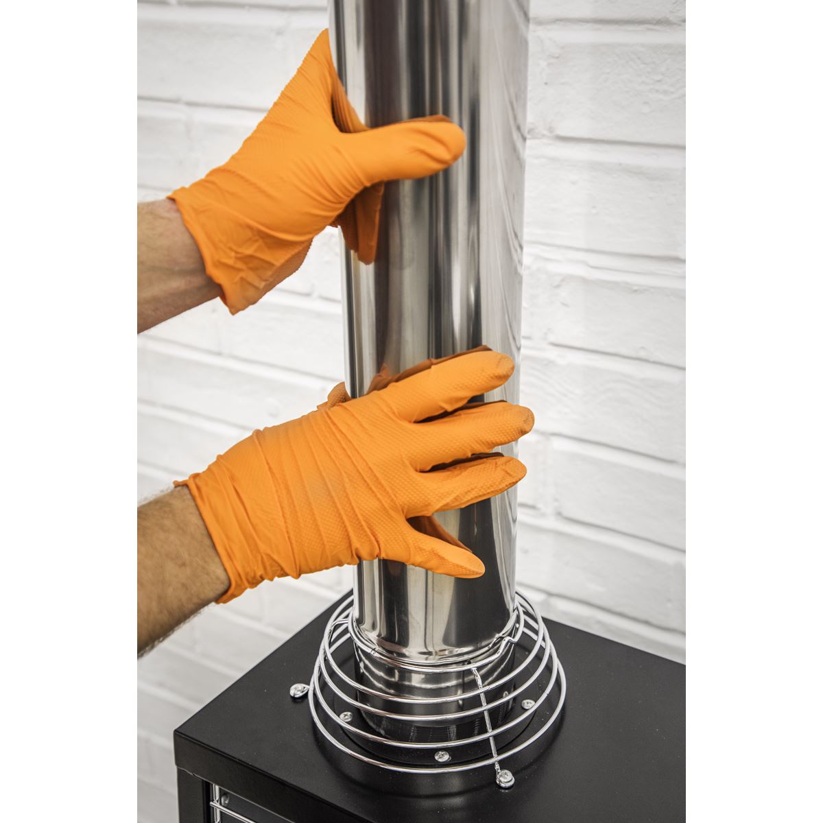 Sealey Stainless Exhaust Flue Extension Pipe for IR13/IR16 100mm - 1000mm IREX2