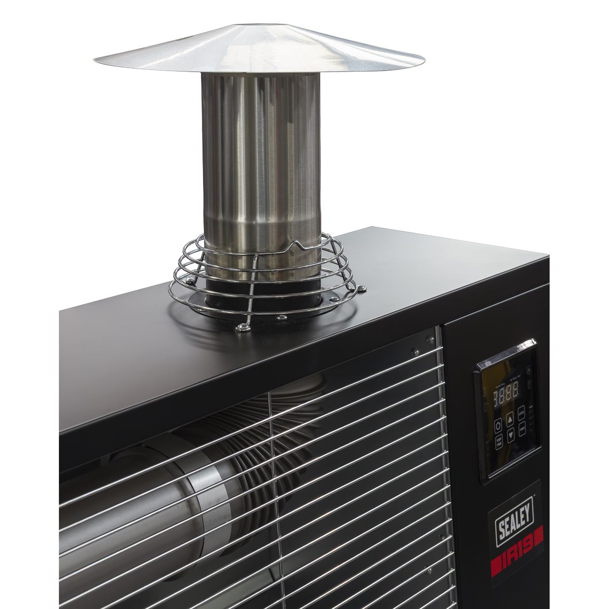 Sealey Stainless Steel Heater Flue Rain Cap 100mm Fits To IREX1 - IREX4