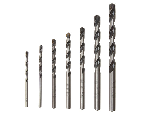 IRWIN® Granite Drill Bit Set 7 Piece 4-12mm IRW10501918
