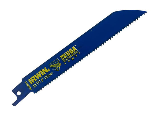 IRWIN® Sabre Saw Blade 610R 150mm Metal & Wood Cutting Pack of 5 IRW10504151