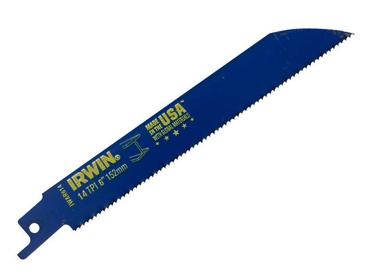 IRWIN® Sabre Saw Blade 614R 150mm Metal Cutting Pack of 5 IRW10504152