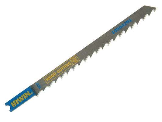 IRWIN® U244D Jigsaw Blades Wood Cutting Pack of 5 IRW10504292