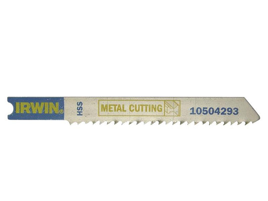 IRWIN® U118B Jigsaw Blades Metal Cutting Pack of 5 IRW10504293