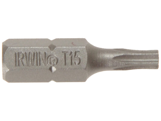 IRWIN® Screwdriver Bits TORX TX15 x 25mm (Pack 10) IRW10504352