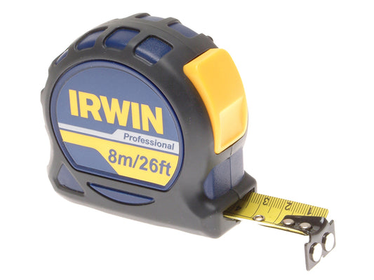 IRWIN® Professional Pocket Tape 8m/26ft (Width 25mm) Carded IRW10507795