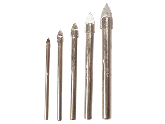 IRWIN® Glass & Tile Drill Bit Set of 5 IRW10507912