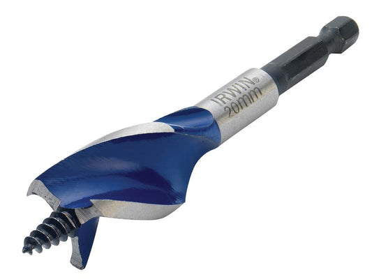 IRWIN® Blue Groove 6X Stubby Wood Bit 20 x 100mm IRW1921993