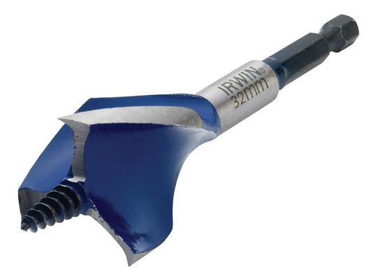 IRWIN® Blue Groove 6X Stubby Wood Bit 32 x 100mm IRW1921997