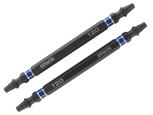 IRWIN® Impact Double-Ended Screwdriver Bits TORX TX20 100mm (Pack 2) IRW1923386