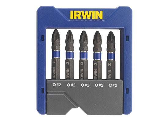IRWIN® Pozidriv Impact Screwdriver Pocket Bit Set, 5 Piece IRW1923435