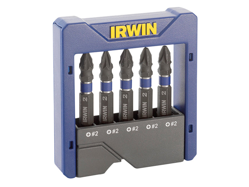 IRWIN® Pozidriv Impact Screwdriver Pocket Bit Set, 5 Piece IRW1923435