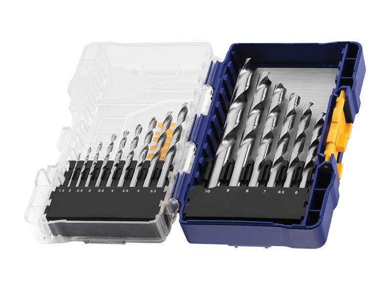 IRWIN® HSS Pro Drill Bit Set, 15 Piece IRWIW3031501