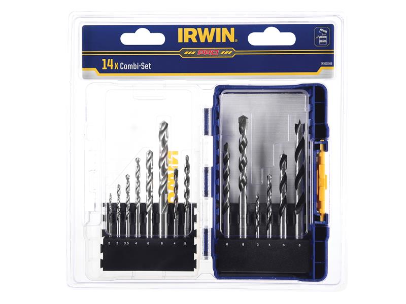 IRWIN® HSS Pro Combination Drilling Set, 15 Piece IRWIW3031505