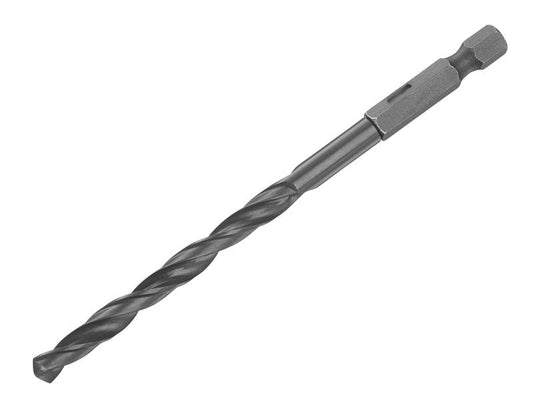IRWIN HSS Drill Bit Hex Shank Bit 6.0mm For Wood Metal And Plastic IRWIW3035107