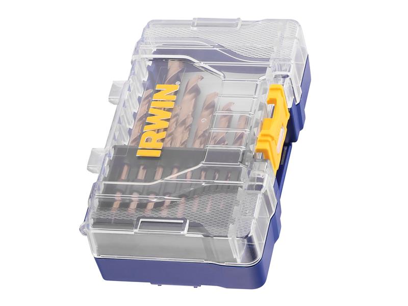 IRWIN HSS Cobalt Drill Bit Set, 15 Piece IRWIW3036501