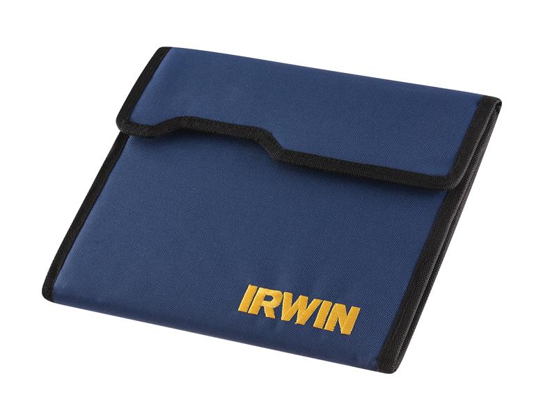 IRWIN® Blue Groove 4X Flat Bit Set, 17 Piece IRWIW4041002