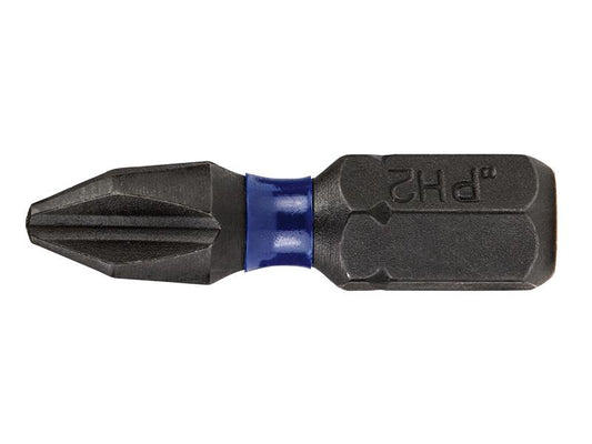 IRWIN® Impact Pro Performance Screwdriver Bits PH2 25mm (Pack 2) IRWIW6061302