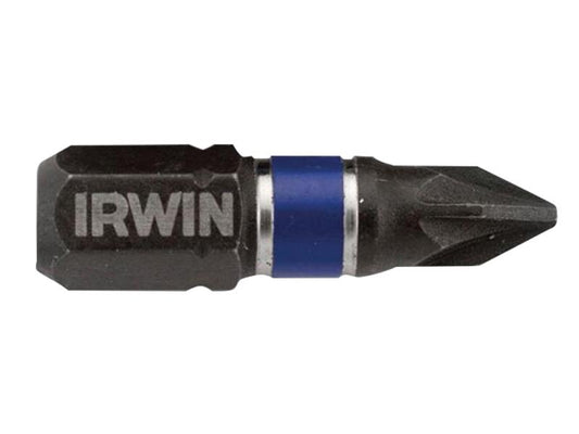 IRWIN® Impact Pro Performance Screwdriver Bits PZ1 25mm (Pack 2) IRWIW6061409