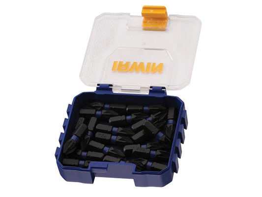 IRWIN® Impact Pro Performance Screwdriver Bits PZ2 25mm (Pack 20) IRWIW6061415