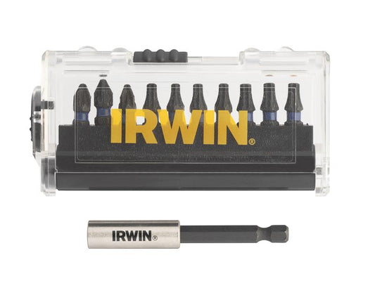 IRWIN Impact Performance Screwdriver Bit Set 10 Piece TORX & PZ2 IRWIW6062504