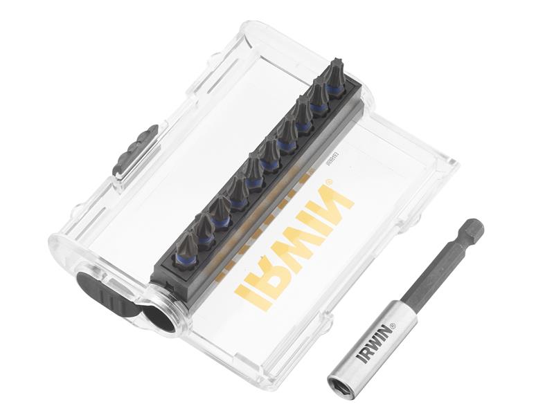 IRWIN Impact Performance Screwdriver Bit Set 10 Piece TORX & PZ2 IRWIW6062504