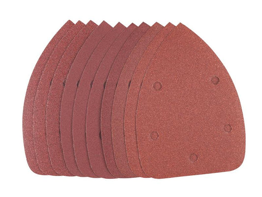 IRWIN Palm Sander Sheet Set 10 Piece Mixed Grits IRWIW8083428