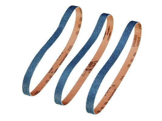 IRWIN Powerfile Zirconium Sanding Belt 13 x 451mm 60G Pack 3 IRWIW8083802